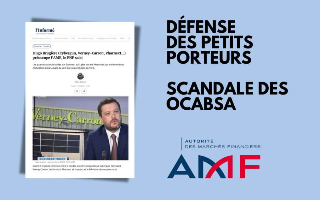 Défense des petits porteurs - Scandale des OCABSA