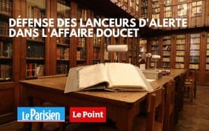 Défense des lanceurs d'alerte dans l'affaire Doucet